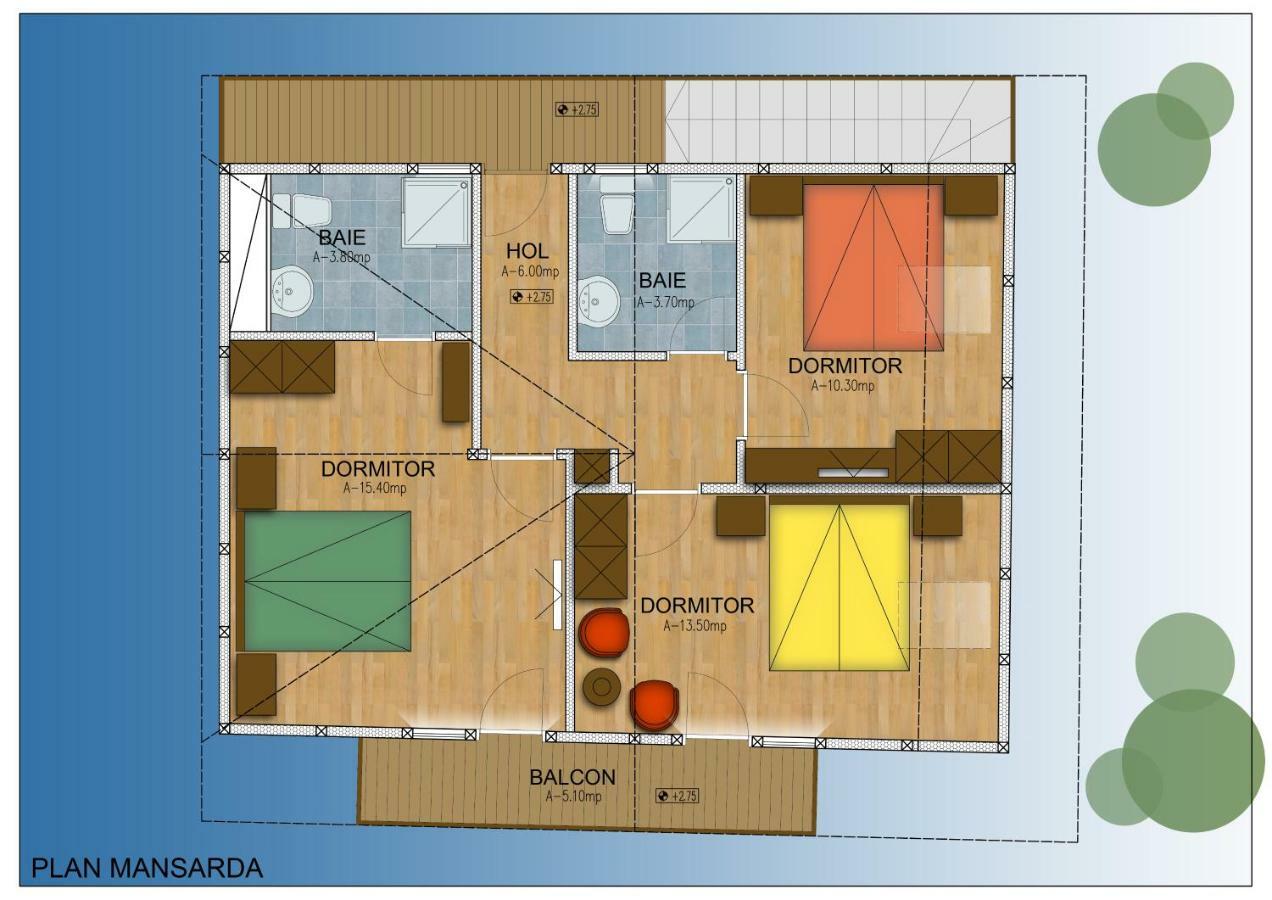 Casa Bella Villa Rîşnov Eksteriør bilde